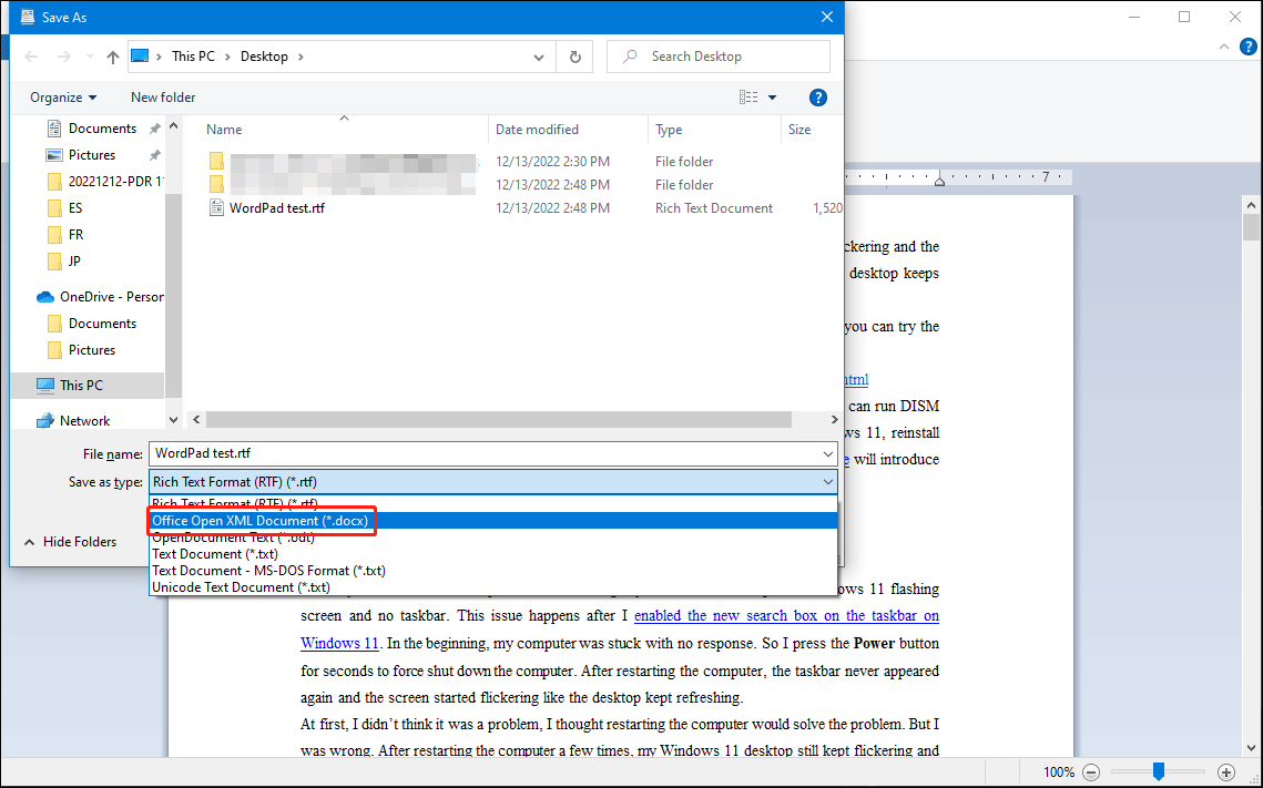 Wordpad En Esta Computadora