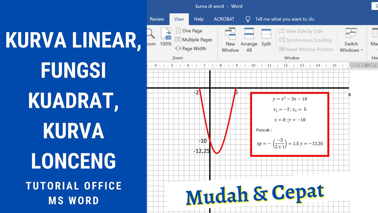 3 Trik Rahasia Cara Membuat Kurva Uji T di Word 2026, Ternyata Semudah Ini