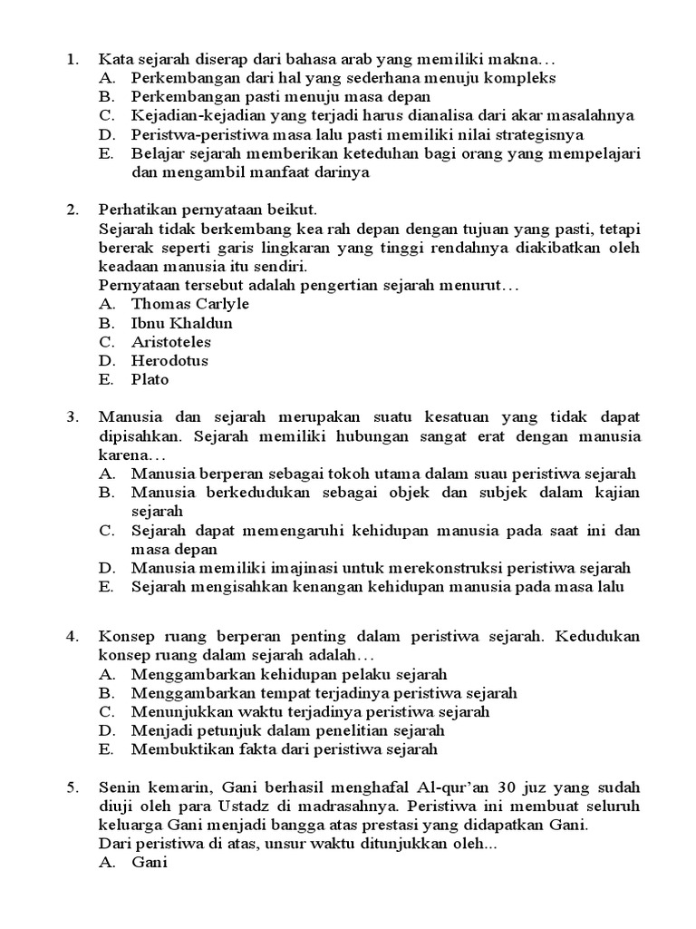 7 Contoh Soal KD 3.2 Kelas 10 Semester 1 yang Wajib Kamu Kuasai 2026
