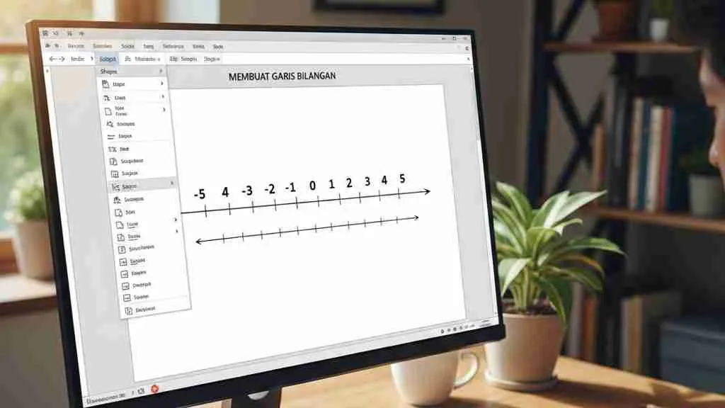 Cara Membuat Garis Bilangan di Word dengan Mudah dan Praktis