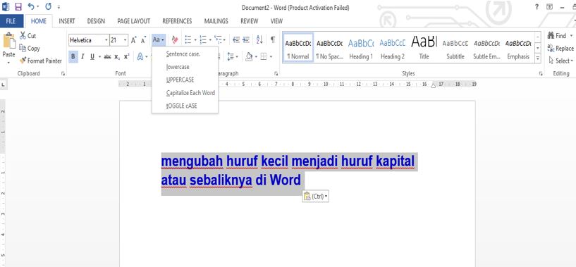 5 Rahasia Cara Mengubah Huruf Pertama Menjadi Kapital di Word yang Jarang Diketahui
