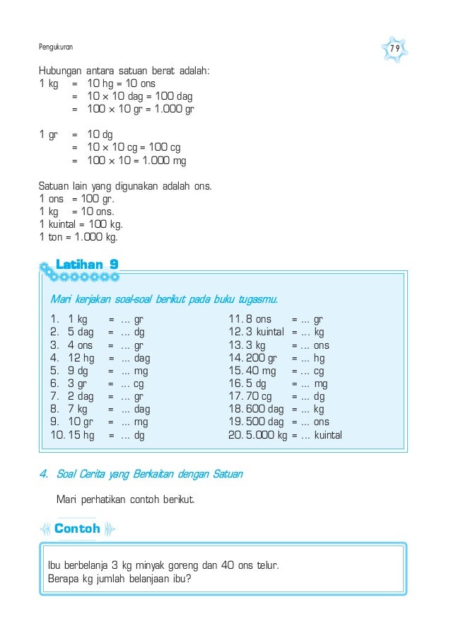 7 Soal Matematika Kelas 3 Satuan Berat yang Terbukti Bikin Anak Pahami Cepat, Wajib Tahu!