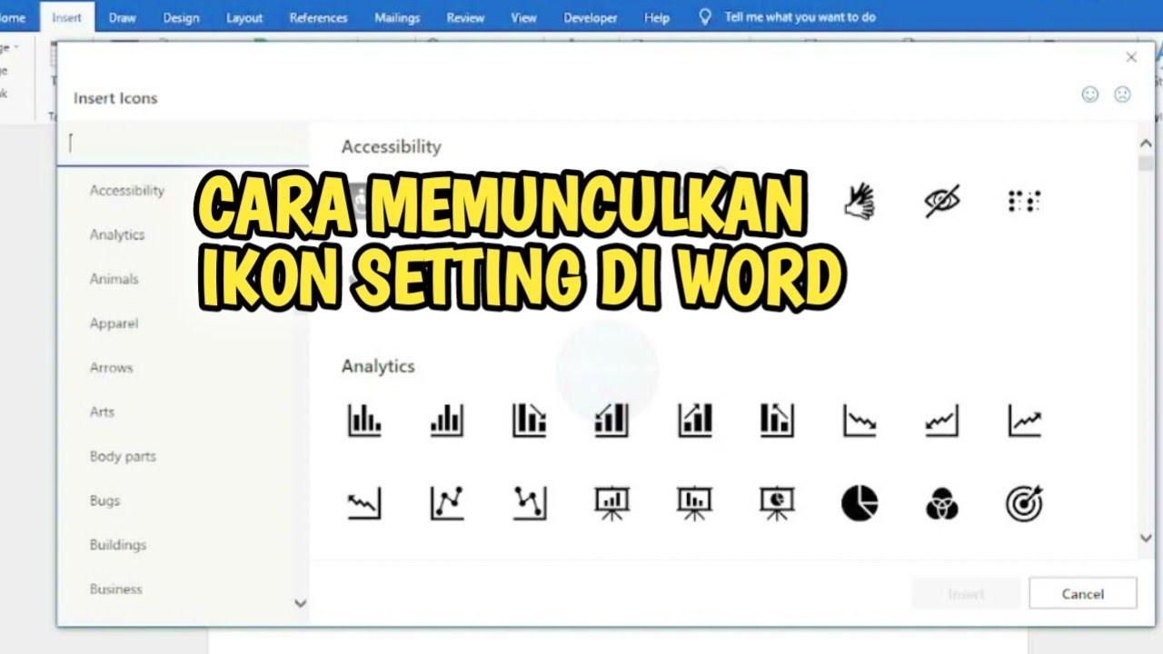 CARA MEMUNCULKAN IKON SETTING DI WORD 2019 - YouTube CARA MEMUNCULKAN IKON SETTING DI WORD 2019 - YouTube