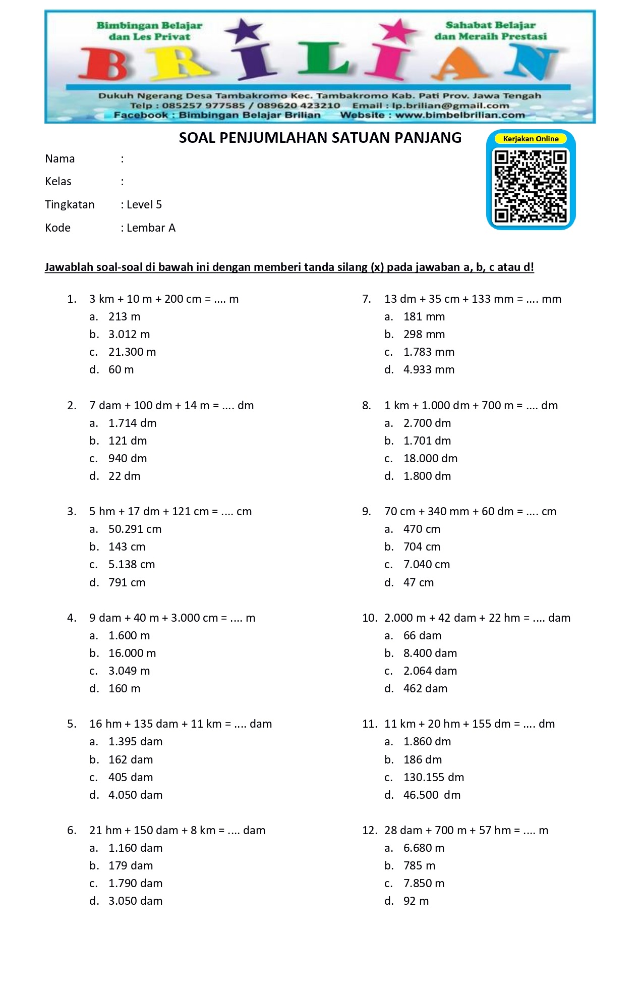 Ternyata Ini 5 Jenis Soal Matematika Kelas 3 Satuan Panjang yang Sering Bikin Salah!