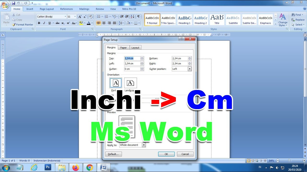 Ternyata 7 Langkah Mudah Cara Mengubah Inchi ke Cm di Word 2013 Sebelum Terlambat!