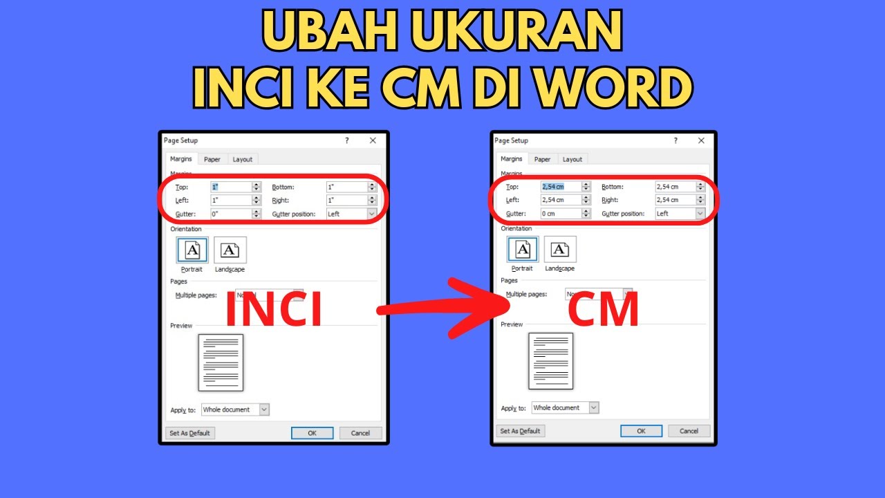 Ternyata 7 Langkah Praktis Cara Mengubah inc ke cm Word 2010 Sebelum Salah Ukur