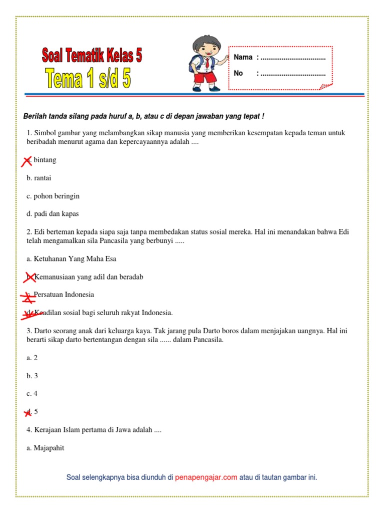 Terungkap Rahasia Bank Soal Tematik Kelas 5 Semester 2 yang Wajib Dikuasai Sebelum Ujian Terungkap Rahasia Bank Soal Tematik Kelas 5 Semester 2 yang Wajib Dikuasai Sebelum Ujian
