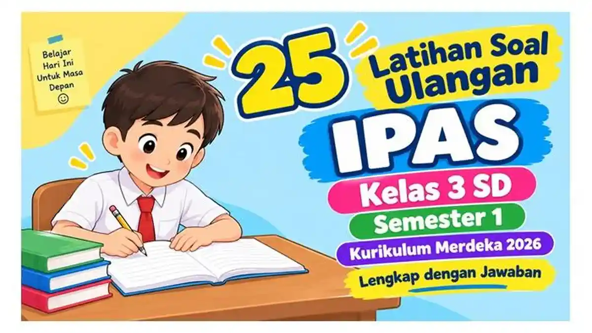 Bocoran Latihan Soal Kelas 2 IPA Terbaru Agar Anak Cepat Paham dan Juara di Sekolah