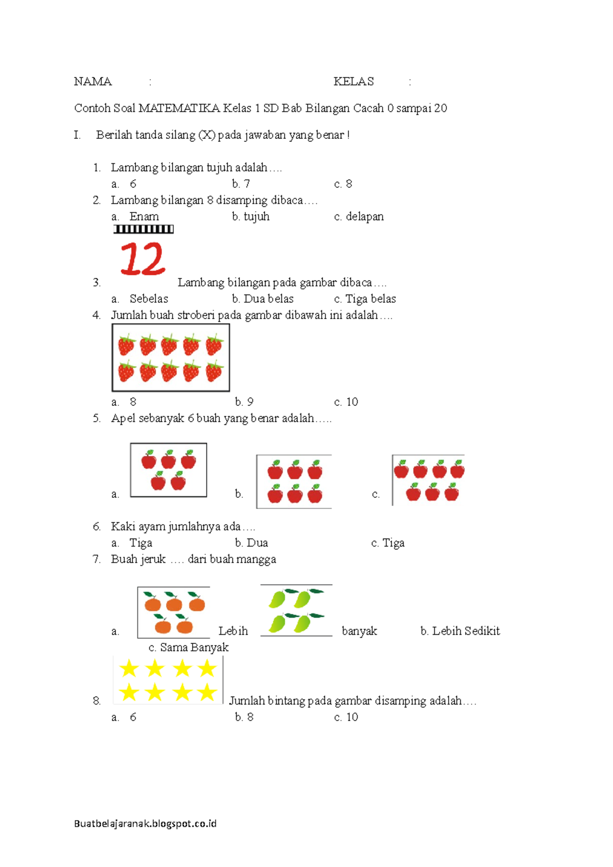 Rahasia Cepat Pintar Matematika dengan Latihan Soal Numbers Kelas 1 SD Terbaru 2026 Rahasia Cepat Pintar Matematika dengan Latihan Soal Numbers Kelas 1 SD Terbaru 2026