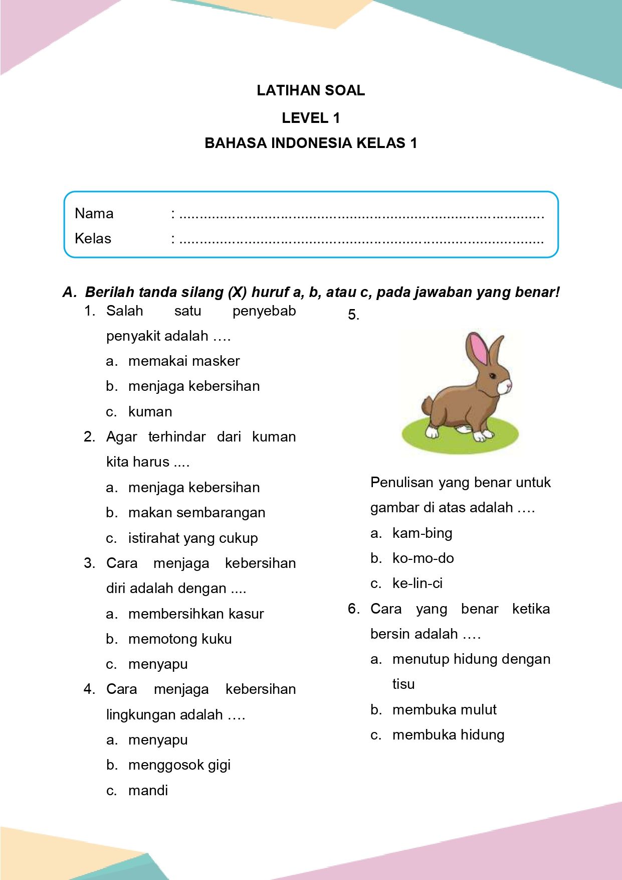 Rahasia Nilai Sempurna dengan Latihan Soal Kelas 1 Semester 2 Kurikulum 2013 Terbaru